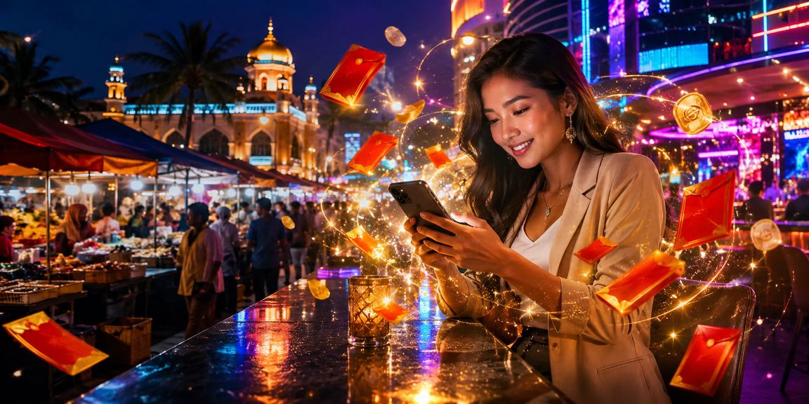 Sampul merah bonus Tahun Baru Cina di platform kasino Kota Bharu Malaysia