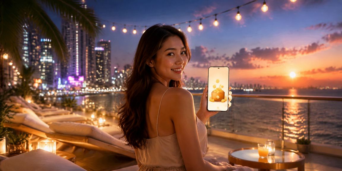 Pengguna Kuala Lumpur mendapat cashback dan menyemak soalan lazim platform 98000 melalui telefon pintar