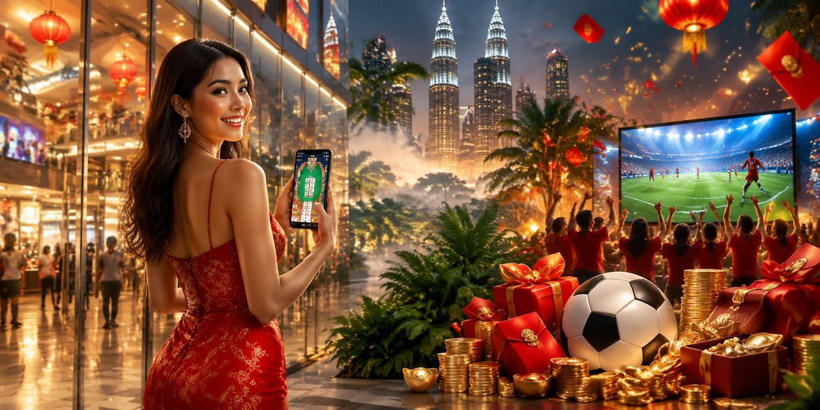 Kawasan permainan baccarat mewah di Kuala Lumpur