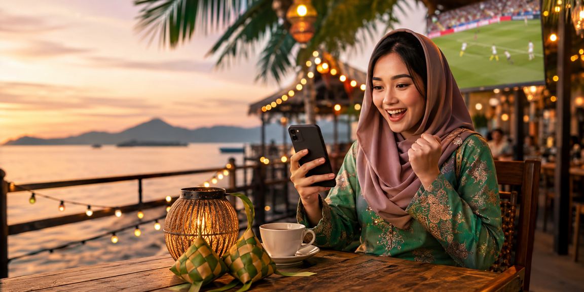 Pengguna dari Sabah mengakses kasino mudah alih semasa musim Hari Raya dengan promosi khas